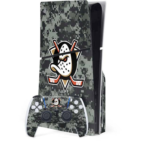 NHL Anaheim Ducks Camo PlayStation PS5 Skins