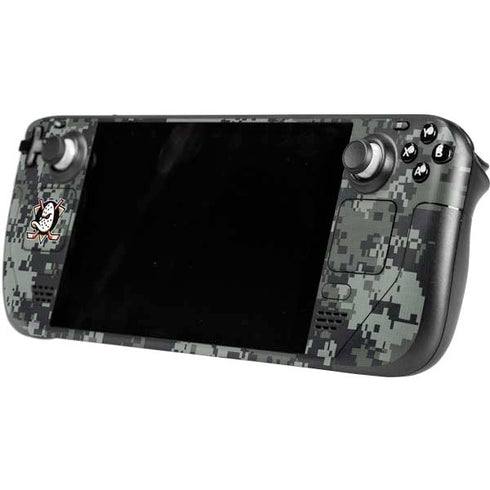 NHL Anaheim Ducks Camo Steam Deck Handheld Gaming Computer OLED Skin