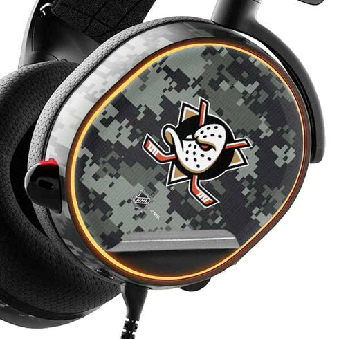 NHL Anaheim Ducks Camo SteelSeries Arctis 5 Skin