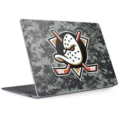 NHL Anaheim Ducks Camo Surface Laptop 2 Skin