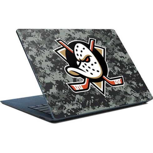NHL Anaheim Ducks Camo Surface Laptop Skin