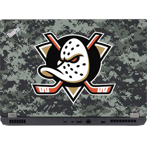 NHL Anaheim Ducks Camo Lenovo ThinkPad Skin