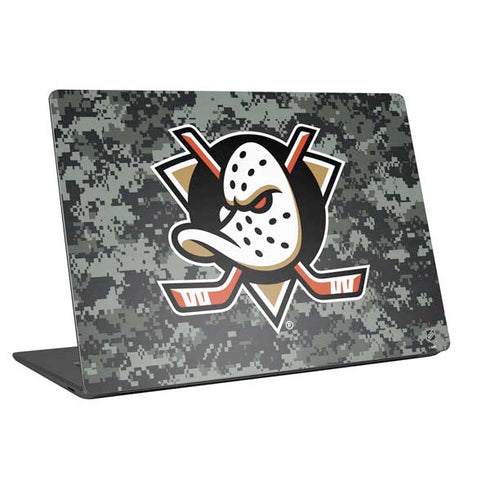 NHL Anaheim Ducks Camo Universal Laptop 17in (13.8 x 10in) Skin