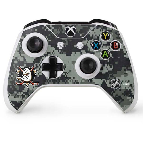 NHL Anaheim Ducks Camo Xbox One S Controller Skin