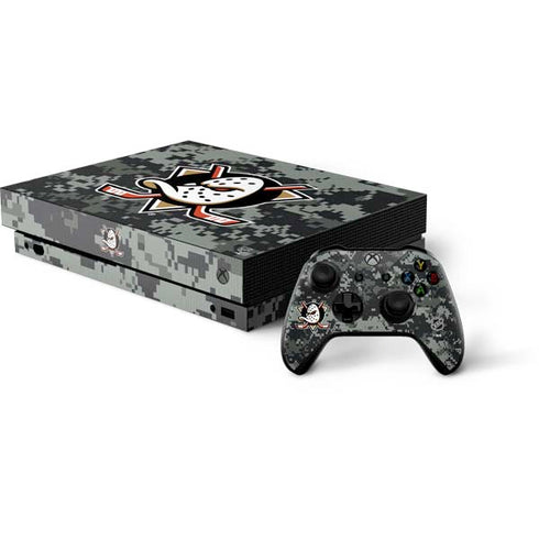 NHL Anaheim Ducks Camo Xbox One Skins