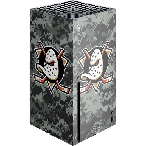 NHL Anaheim Ducks Camo Xbox Series X Console Skin