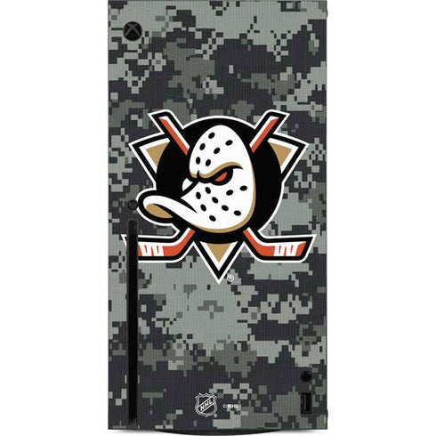 NHL Anaheim Ducks Camo Xbox Series X Console Skin