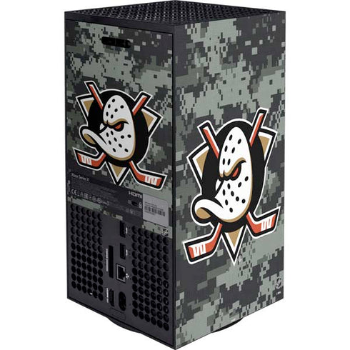 NHL Anaheim Ducks Camo XBox Series X Digital Edition Bundle Skin