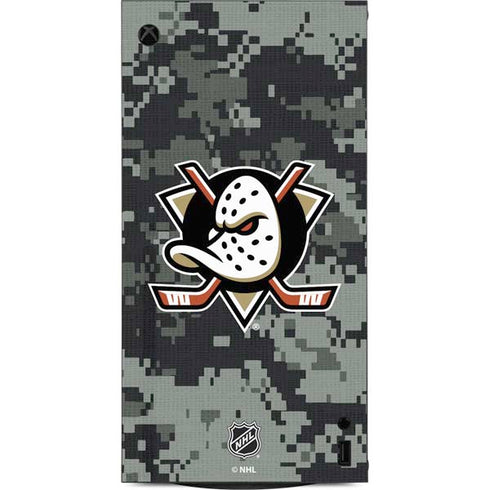 NHL Anaheim Ducks Camo XBox Series X Digital Edition Console Skin