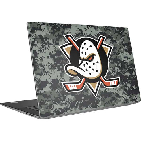 NHL Anaheim Ducks Camo Dell XPS Skin