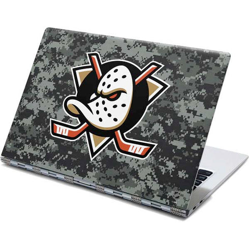NHL Anaheim Ducks Camo Yoga 910 2-in-1 14in Touch-Screen Skin