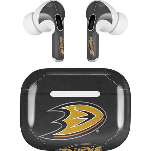 NHL Anaheim Ducks Distressed AirPods Pro 2nd Gen Skin