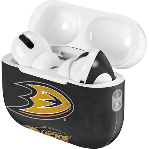 NHL Anaheim Ducks Distressed AirPods Pro 2nd Gen Skin