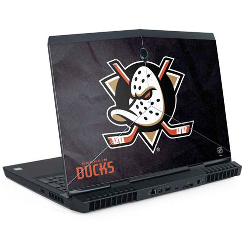NHL Anaheim Ducks Distressed Dell Alienware Skin
