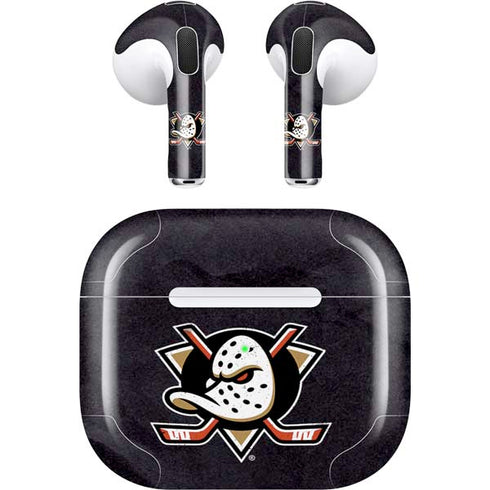 NHL Anaheim Ducks Distressed Apple AirPods (3rd Gen 2021) Skin