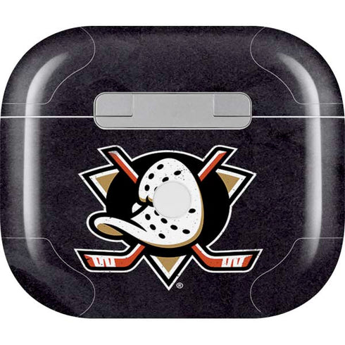NHL Anaheim Ducks Distressed Apple AirPods (3rd Gen 2021) Skin