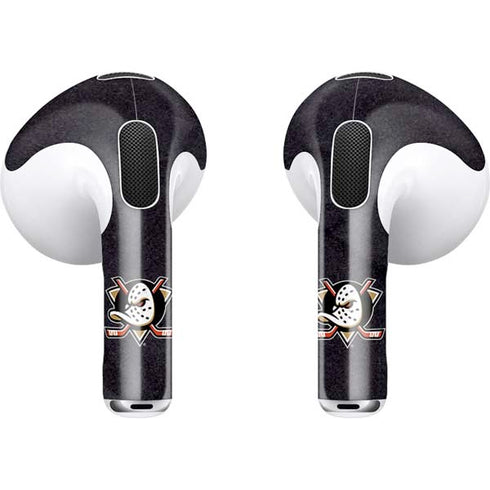 NHL Anaheim Ducks Distressed Apple AirPods (3rd Gen 2021) Skin