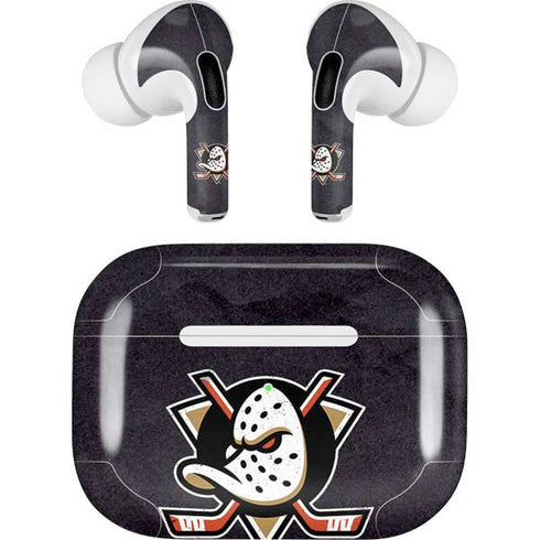 NHL Anaheim Ducks Distressed Apple AirPods Pro Skin