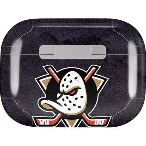 NHL Anaheim Ducks Distressed Apple AirPods Pro Skin