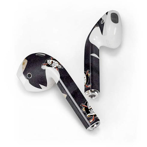 NHL Anaheim Ducks Distressed Apple AirPods Skin