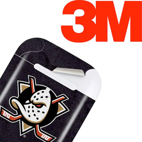 NHL Anaheim Ducks Distressed Apple AirPods Skin