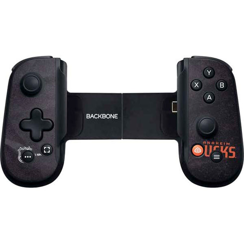 NHL Anaheim Ducks Distressed Backbone One for iPhone Game Controller Skin