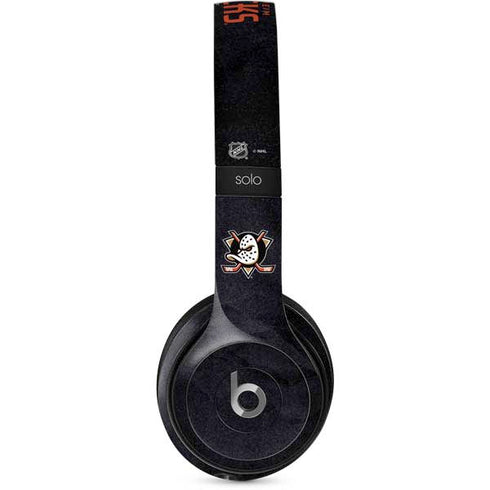 NHL Anaheim Ducks Distressed Beats Solo 2 Wired Skin