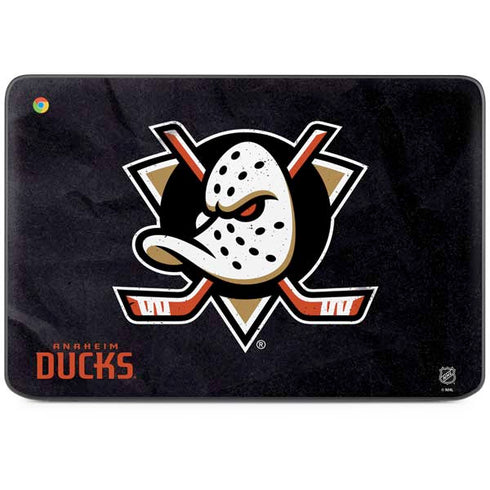 NHL Anaheim Ducks Distressed HP Chromebook Skin