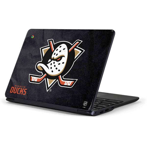 NHL Anaheim Ducks Distressed Samsung Chromebook Skin