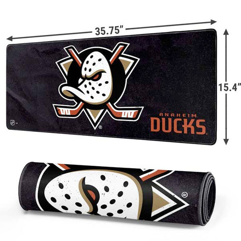 NHL Anaheim Ducks Distressed Gaming Mouse Pad