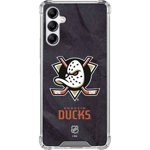 NHL Anaheim Ducks Distressed Gabb Phone 4 Clear Case