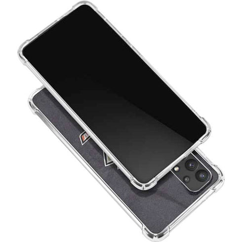 NHL Anaheim Ducks Distressed Galaxy A32 5G Clear Case