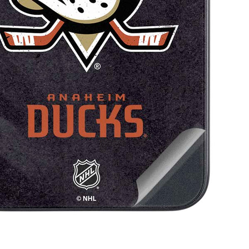 NHL Anaheim Ducks Distressed Galaxy A54 5G Skin