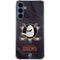 NHL Anaheim Ducks Distressed Galaxy A55 5G Clear Case