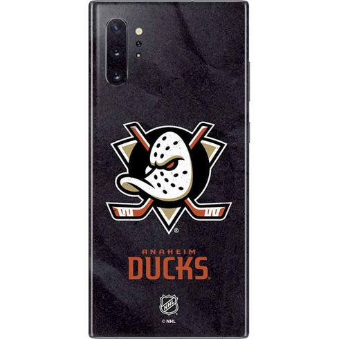 NHL Anaheim Ducks Distressed Galaxy Note 10 Plus Skin