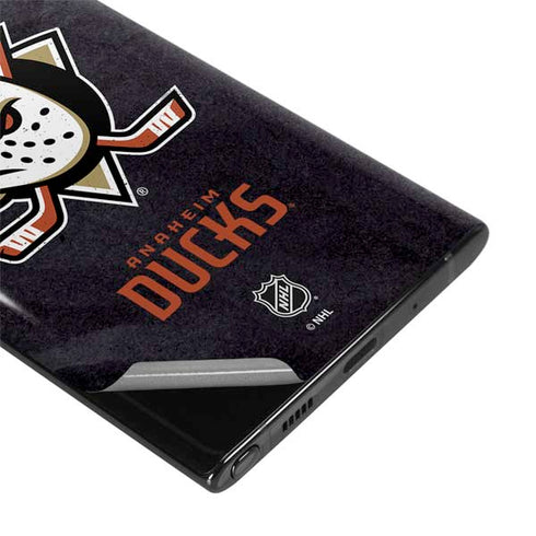 NHL Anaheim Ducks Distressed Galaxy Note 10 Plus Skin