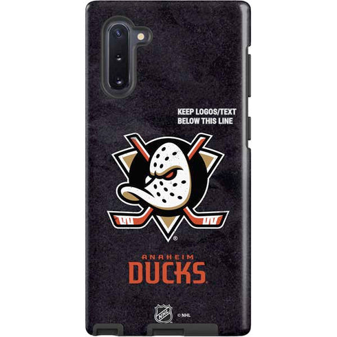 NHL Anaheim Ducks Distressed Galaxy Note 10 Pro Case