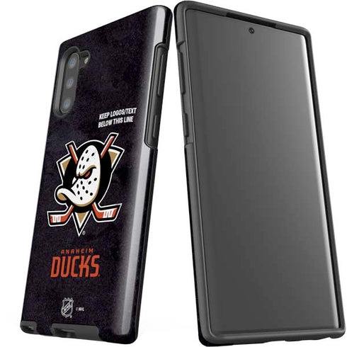 NHL Anaheim Ducks Distressed Galaxy Note 10 Pro Case
