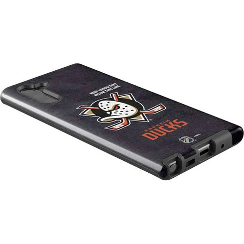 NHL Anaheim Ducks Distressed Galaxy Note 10 Pro Case