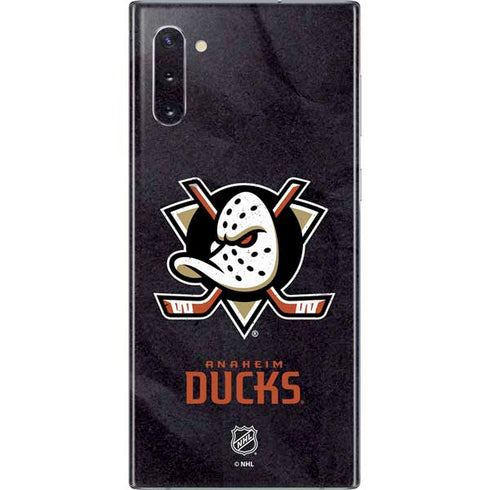 NHL Anaheim Ducks Distressed Galaxy Note 10 Skin