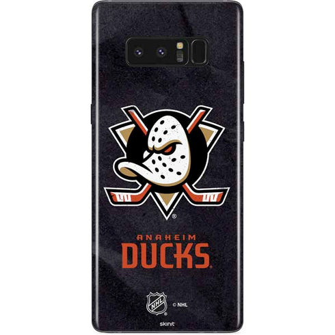 NHL Anaheim Ducks Distressed Galaxy Note 8 Skin