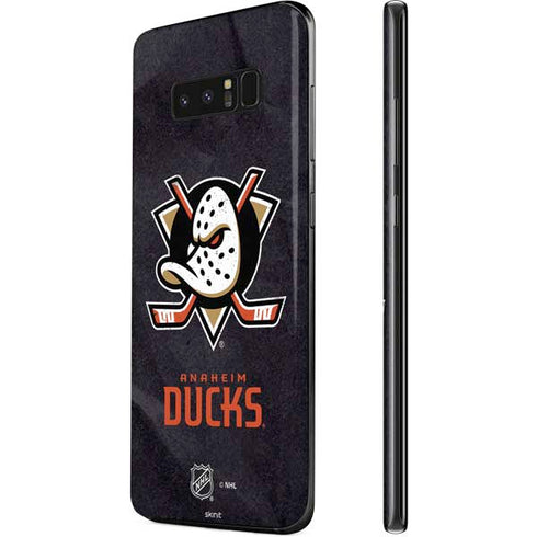 NHL Anaheim Ducks Distressed Galaxy Note 8 Skin