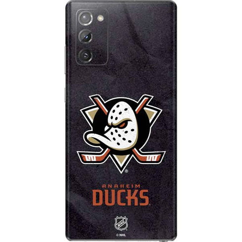 NHL Anaheim Ducks Distressed Galaxy Note20 5G Skin