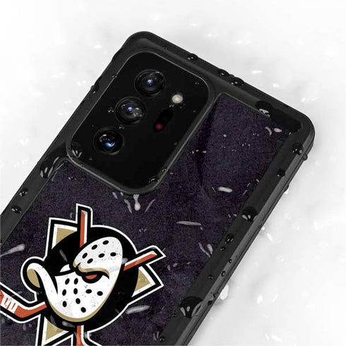 NHL Anaheim Ducks Distressed Galaxy Note20 Ultra 5G Waterproof Case