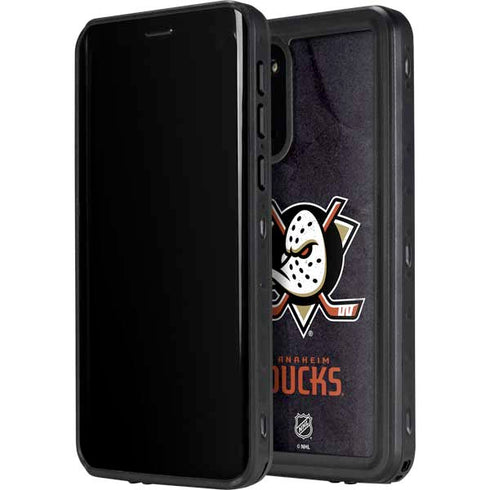 NHL Anaheim Ducks Distressed Galaxy S20 Plus Waterproof Case
