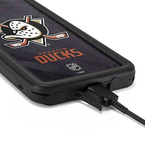 NHL Anaheim Ducks Distressed Galaxy S20 Plus Waterproof Case