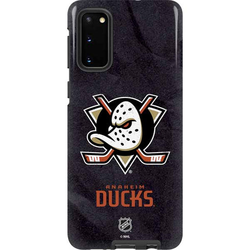 NHL Anaheim Ducks Distressed Galaxy S20 Pro Case