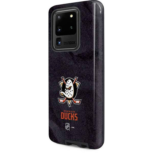 NHL Anaheim Ducks Distressed Galaxy S20 Ultra 5G Pro Case