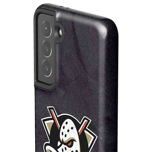 NHL Anaheim Ducks Distressed Galaxy S21 5G Pro Case