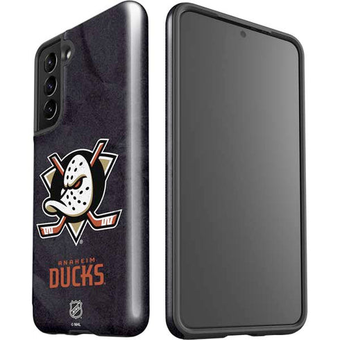 NHL Anaheim Ducks Distressed Galaxy S21 5G Pro Case